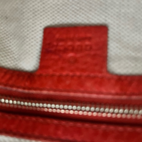 Gucci Soho Tassel Red Shoulder Bag - Picture 11 of 11